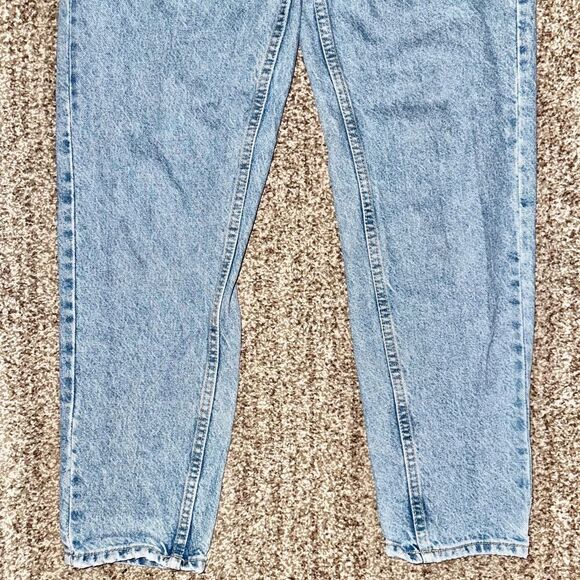 ZARA Women's Mid Rise Light Denim Blue Relaxed Jeans Size 4 - Picture 7 of 12